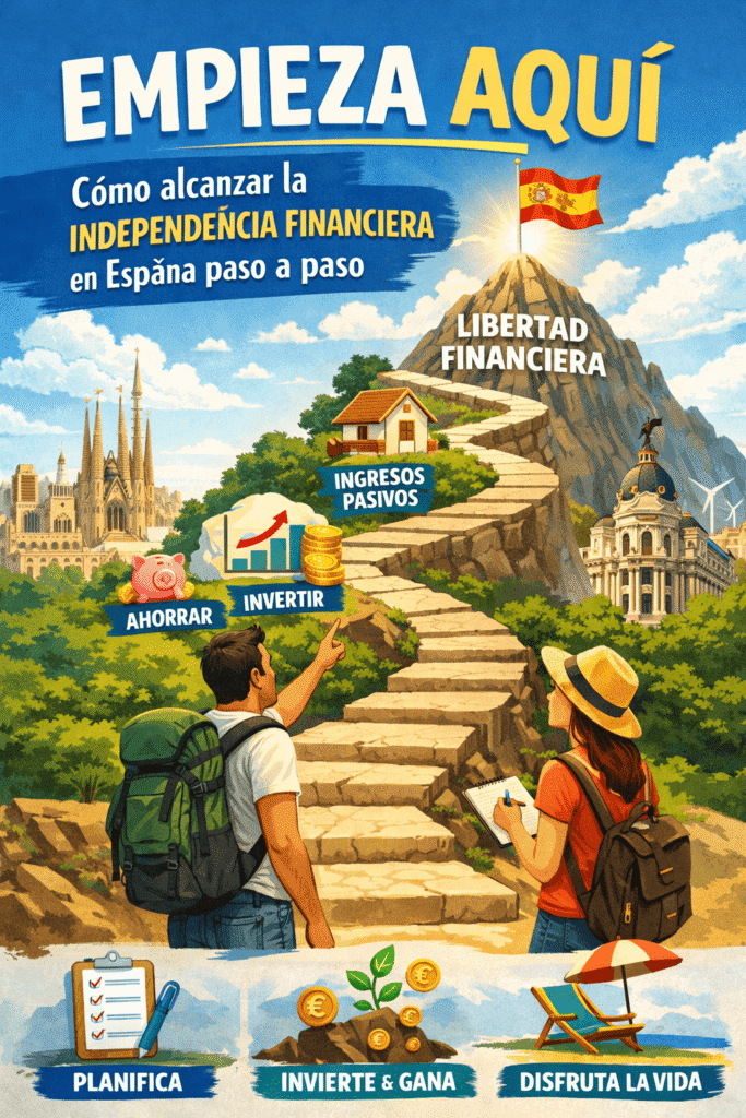 Independencia financiera en España paso a paso con estrategia FIRE